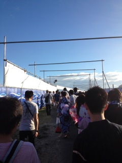 淀川花火大会に行ってみた！