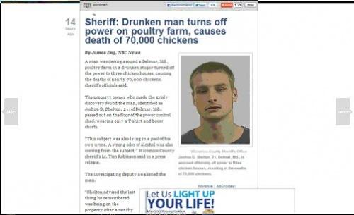 泥酔した男が、とんでもないことを・・・！