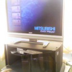 別館講義室に新しいテレビ設置！