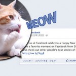 「いいね！」が「いいニャ！」に？-GoogleChromeの拡張機能