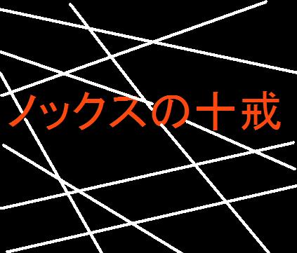 これだけは知っておきたいミステリの掟（１）