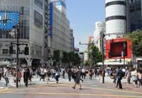 渋谷スクランブル交差点本日９時より封鎖。