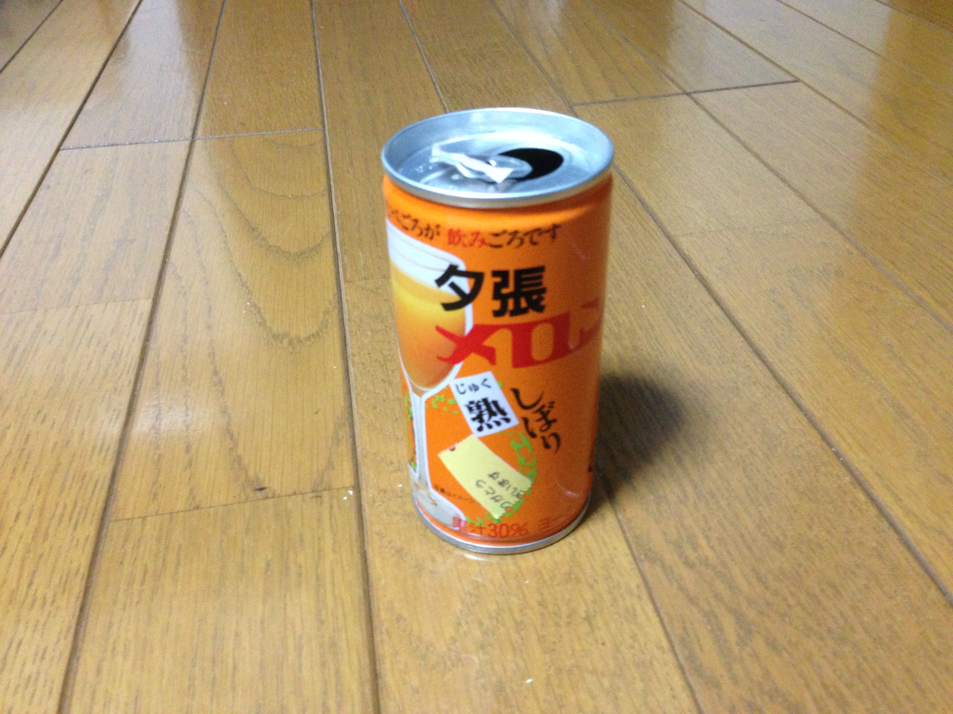 【北海道】夕張メロン熟しぼりを飲んでみた。