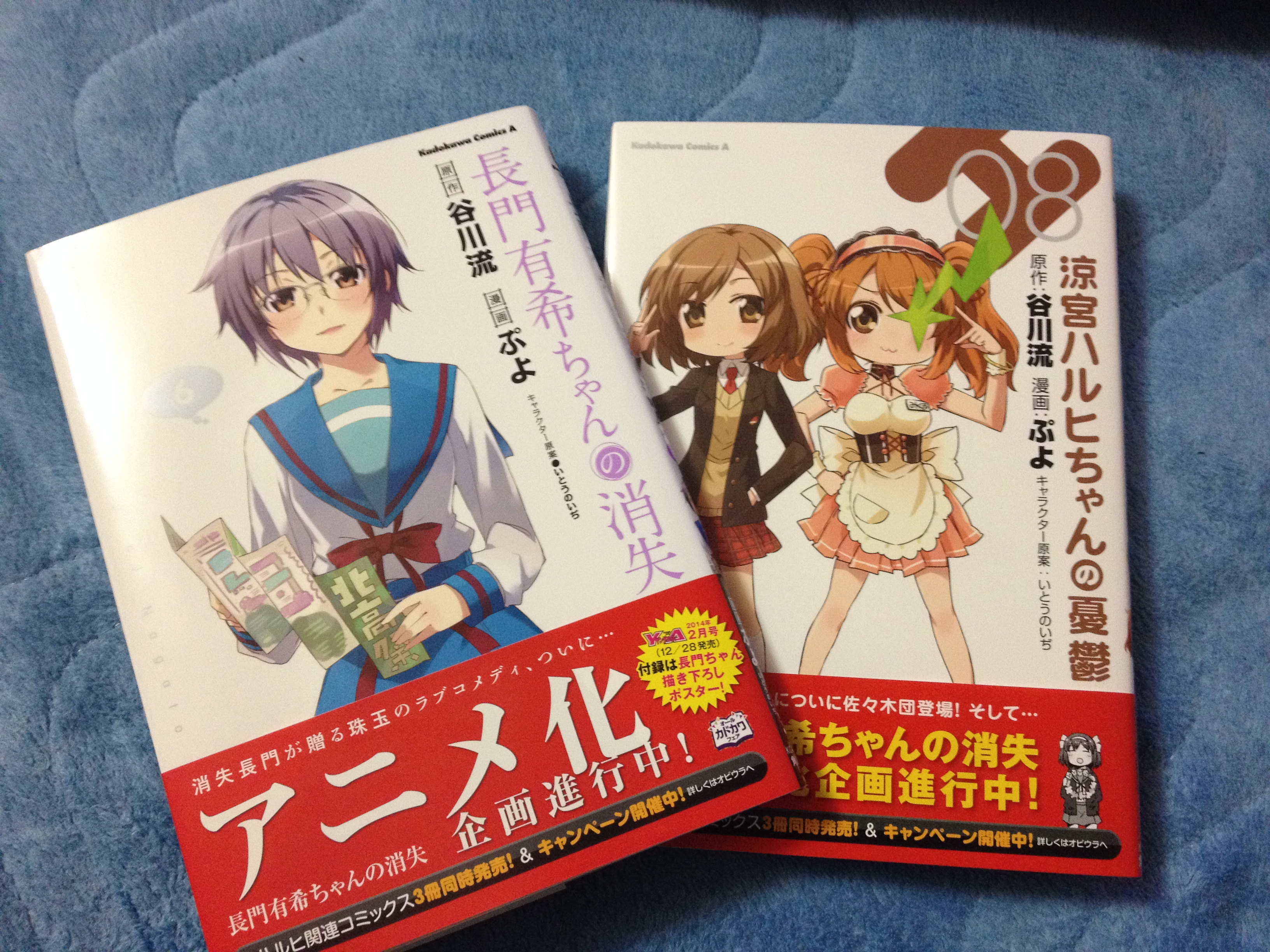 『長門有希ちゃんの消失』アニメ化決定！企画進行中！