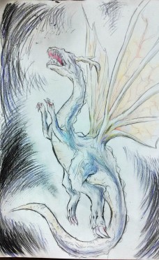 イラストメイキングをしようとしたらcolorfulになった。