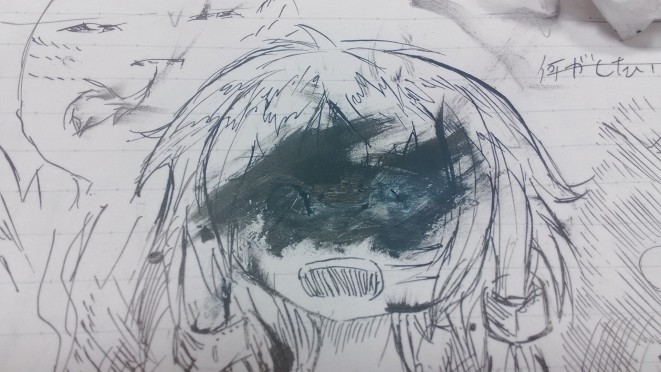 Gペンデビュー！脱シャーペン画を果たす（のか…？