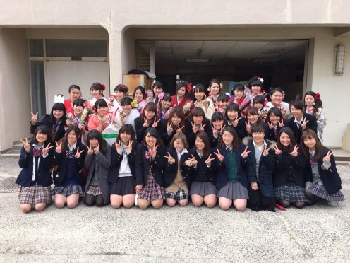 千里高校卒業式2016年の写真をツイートからいっぱい追加しました 千里高校
